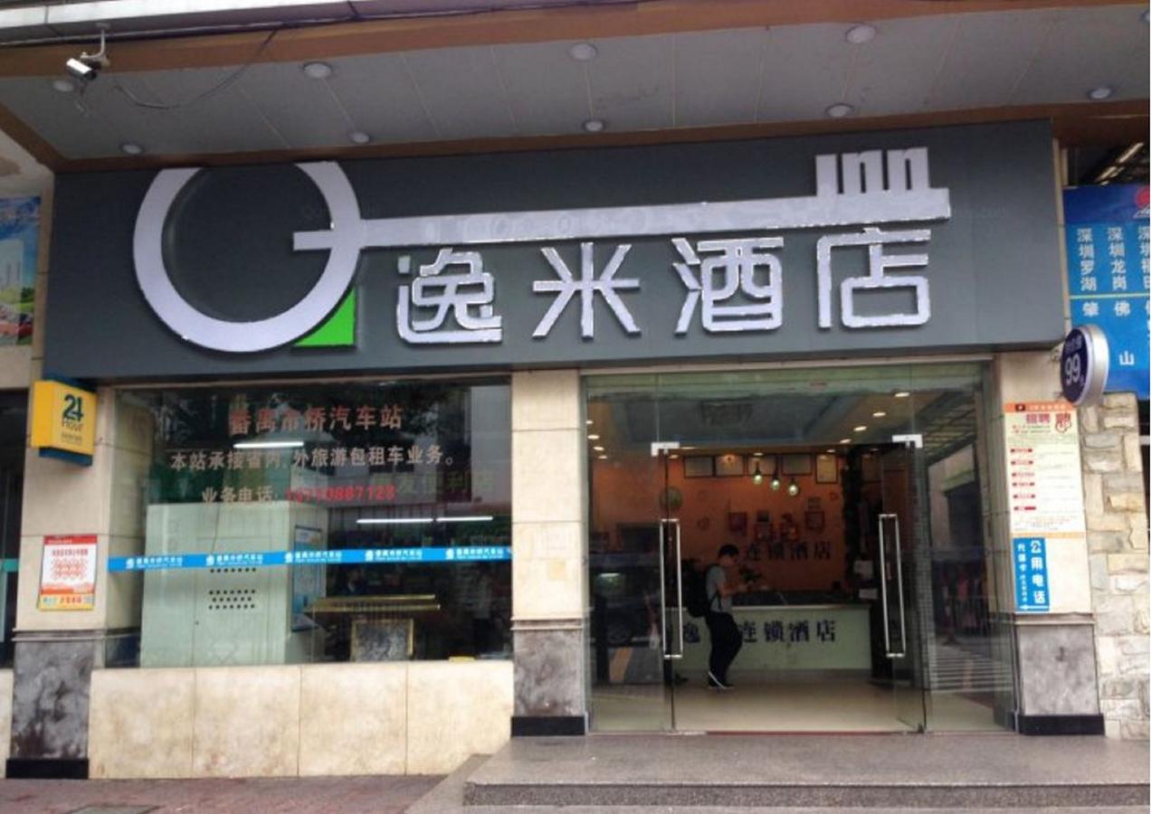 Yimi Inn Shiqiao Metro Sation Pedestrian Street Branch Guangzhou Exterior photo